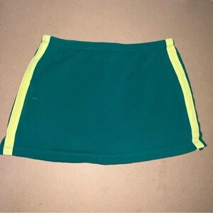 Urban Outfitters Out From Under Green Mini Skirt Skort Small